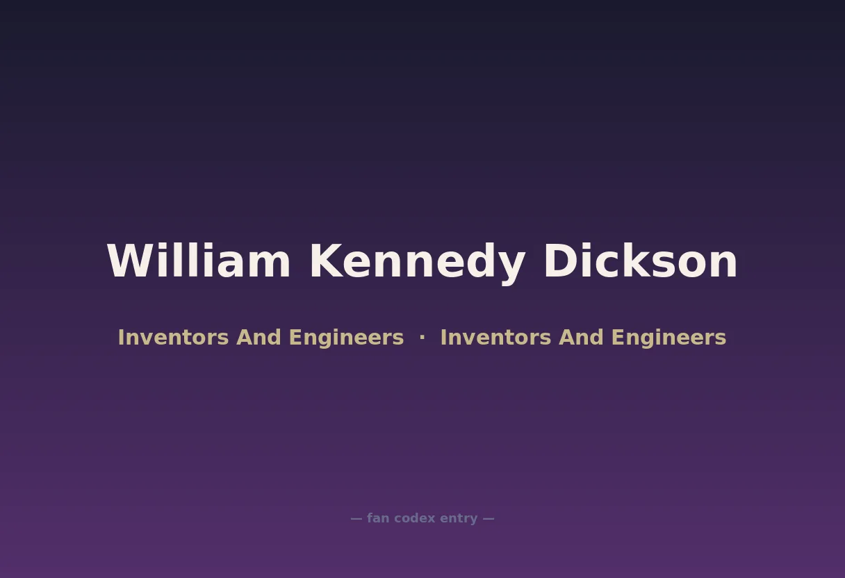 William Kennedy Dickson