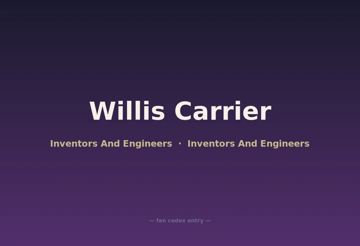 Willis Carrier